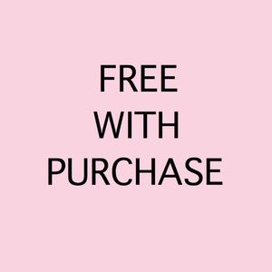 Free With Purchase